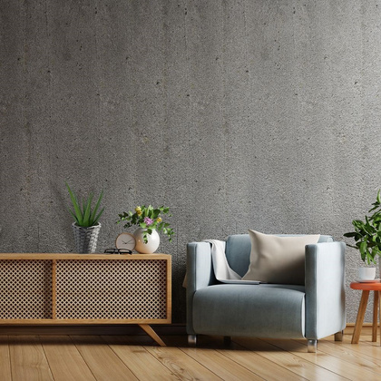 Osłonka na kwiaty roślinę doniczkę pleciona wiklinowa doniczka szara koszyk boho 16x17 cm