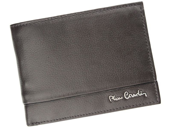 Portfel męski skórzany PIERRE CARDIN TILAK23 8806 RFID Ciemny Brąz
