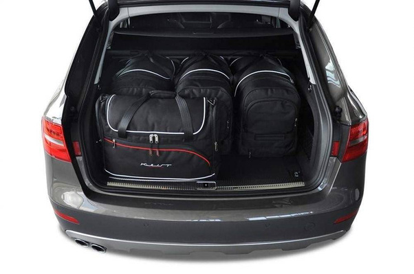 AUDI A4 ALLROAD QUATTRO 2008-2015 TORBY DO BAGAŻNIKA 5 SZT KJUST