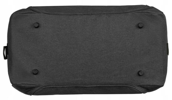 Pojemna torba sportowo-podróżna z poliestru Czarna