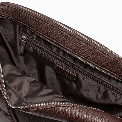 Torba na laptop 17" PUCCINI FASHION TL2507 2 Brązowa