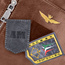 Torba na ramię AERONAUTICA MILITARE Pilot Brązowa