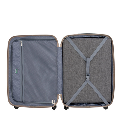 Średnia walizka PUCCINI PARIS ABS03B 6 Złota