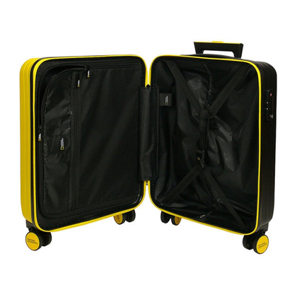 Mała kabinowa walizka NATIONAL GEOGRAPHIC Pulse Żółto Czarna