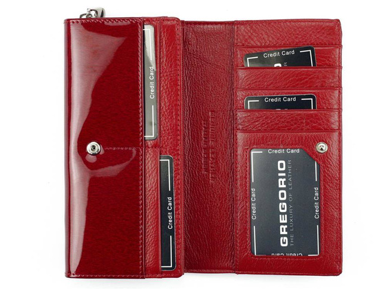 Portfel damski skórzany PELLUCCI PT-106 Niebieski