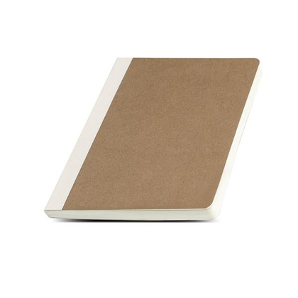 Notatnik A5 z okładką z tektury naturalnej / Eco-flora