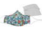 Maseczka ochronna - kwiaty