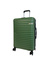 LYS Paris Hawana Duża twarda zielona walizka na kółkach 76 cm