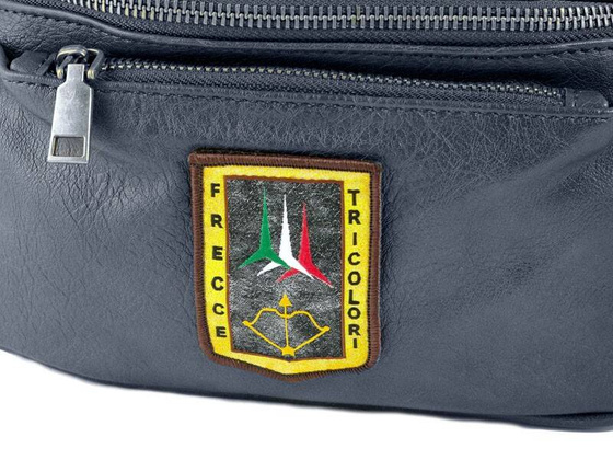 Torba na pas, biodrówka AERONAUTICA MILITARE Pilot Granatowa