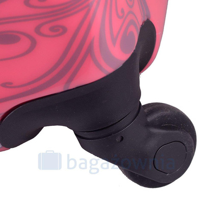 Duża walizka KEMER RGL PRINT L Emotki