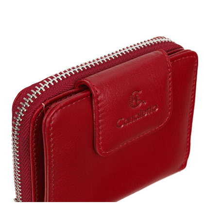 Portfel damski Canaletto z naturalnej skóry garbowanej roślinnie PD1023cs165GR RFID