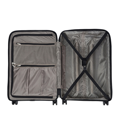 Średnia walizka PUCCINI MYKONOS PP021B 1 Czarna