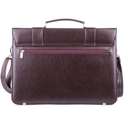 Teczka męska KEMER SOLIER S28 Brązowa - min. zamówienie 20 / 50 / 100 szt.