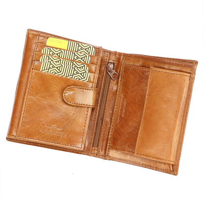 Portfel męski skórzany IMPRUNETA 1379 Czarny