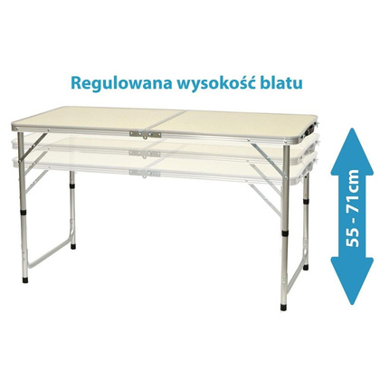 Stolik turystyczny składany kempingowy