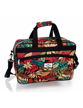 Torba podróżna podręczna PELLUCCI RGL 34A USB Ryanair Kwiaty