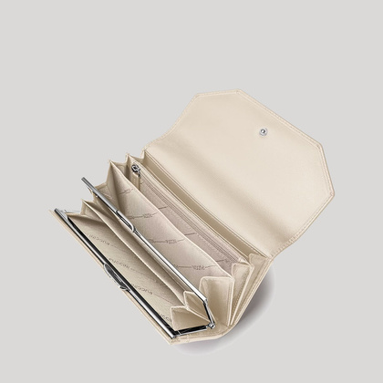 Portfel damski skórzany PUCCINI VULCANO VC92519 6B Beżowy