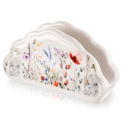 Serwetnik porcelanowy MAKI 13x4,5x7 cm