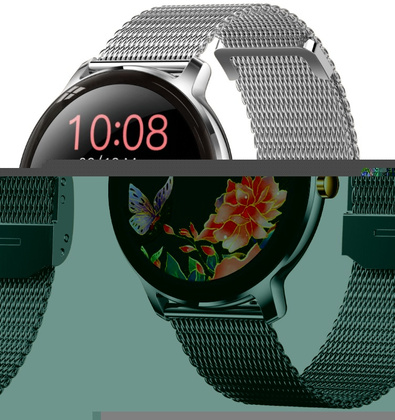 Smartwatch Damski RUBICON RNBE66 Silver SMARUB123