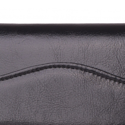 Portfel damski skórzany KEMER P17 Czarny - min. zamówienie 20 / 50 / 100 szt.