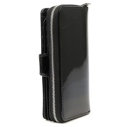 Portfel damski skórzany PIERRE CARDIN 07 SHINY 116 Fuksja