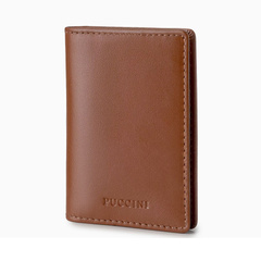 Etui na karty, wizytówki PUCCINI VULCANO VC92520 2B Brązowe