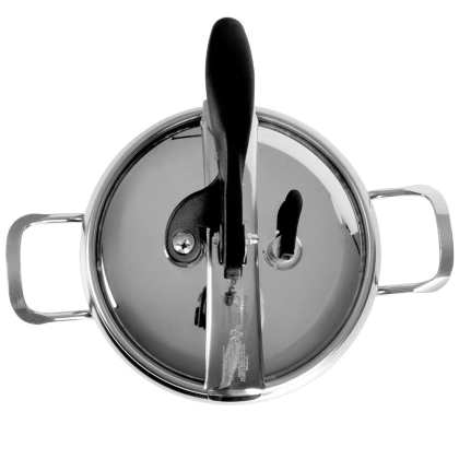 Szybkowar garnek ciśnieniowy stalowy do gotowania duszenia 5 l PROFI