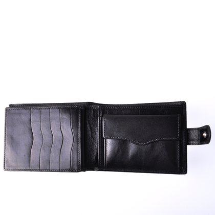 Portfel męski skórzany KEMER M 18 Czarny - min. zamówienie 20 / 50 / 100 szt.