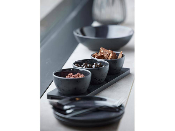 Zestaw misek 4sz. 12cm Wood/Sand Stoneware 28090