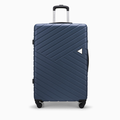 Duża walizka PUCCINI MALAGA ABS027A 7A Granatowa