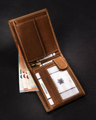 Portfel skórzany męski N992-CHM