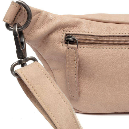 Saszetka / nerka skórzana Valencia Beżowa - min. zamówienie 20 / 50 / 100 szt.