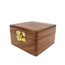 Drewniane pudełko na prezent 10 x 10 x 6 cm - WB857