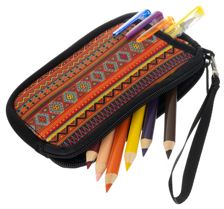 Etui kolorowe piórnik portmonetka dla dzieci