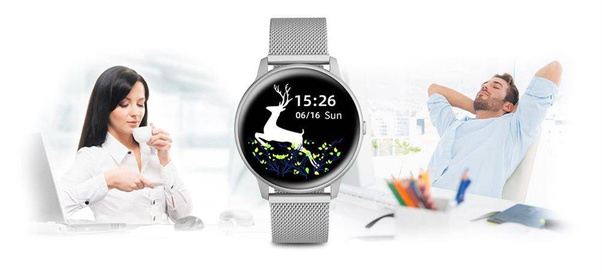 Damski SMARTWATCH G. Rossi SW015-3 Srebrny