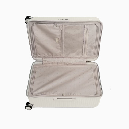 Średnia walizka PUCCINI MONTE CARLO PC036TB 6B Beżowa