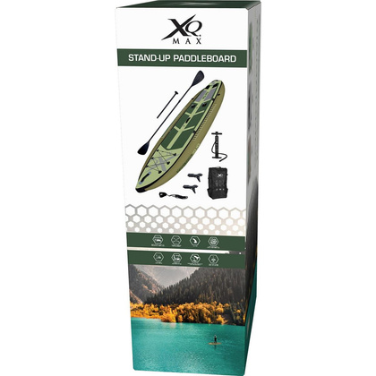 ZESTAW DESKA SUP DLA WĘDKARZY 150KG DMUCHANA 330x100x15CM