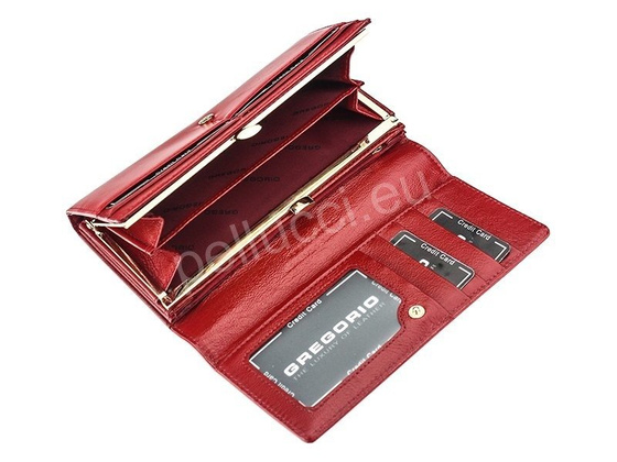 Portfel damski skórzany PELLUCCI N100 Niebieski