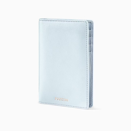 Etui na dokumenty skórzane PUCCINI ZN9214 7B Niebieski