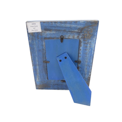 Drewniana ramka na zdjęcia Blue - 28892 - format 15x10cm