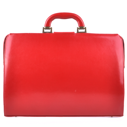 Teczka damska skórzana KEMER B 836/DW Czerwona