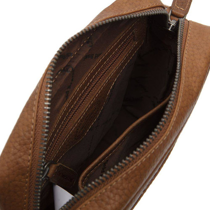 Torba na ramię skórzana na ramię Koniak - min. zamówienie 20 / 50 / 100 szt.