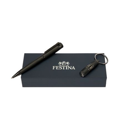 Zestaw upominkowy Festina długopis i brelok - FAK470A + FSH4704A