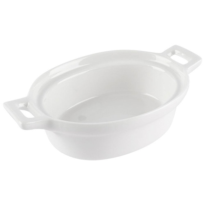 Miseczki do zapiekania porcelanowe owalne 3 szt. 120 ml