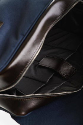 Czarna casual męska torba na ramię BRØDRENE ML15 Kolor wnętrza: Czarny - min. zamówienie 20 / 50 / 100 szt.