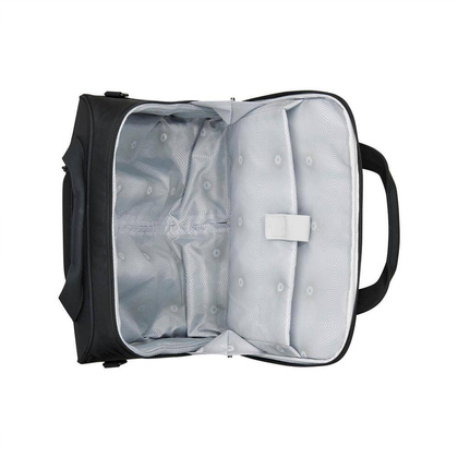 Delsey Datum Torba kabinowa na laptopa pilotka na kółkach czarna