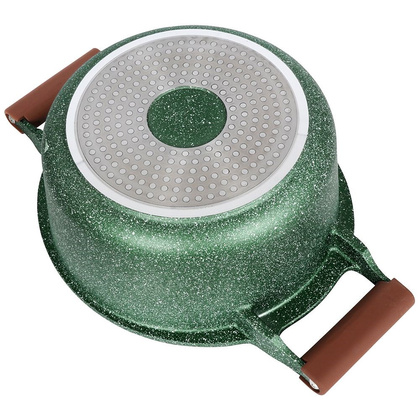 Garnek granitowy z pokrywką OMEGA 24 cm 4,4 l