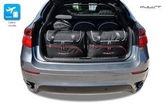 BMW X6 2008-2014 TORBY DO BAGAŻNIKA 5 SZT KJUST