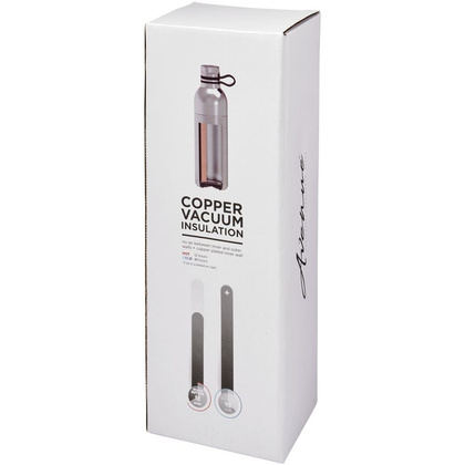 Miedziany izolowany próżniowo bidon Koln o pojemności 590 ml