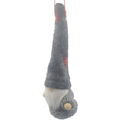 Zawieszka skrzat szary